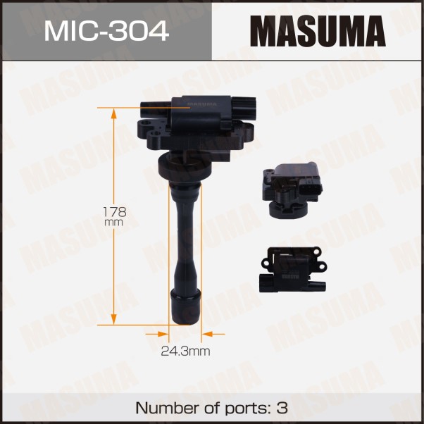 Модуль зажигания Mitsubishi Lancer IX (03-) 2.0i Outlander I (01-) 2.4i /наконечник/