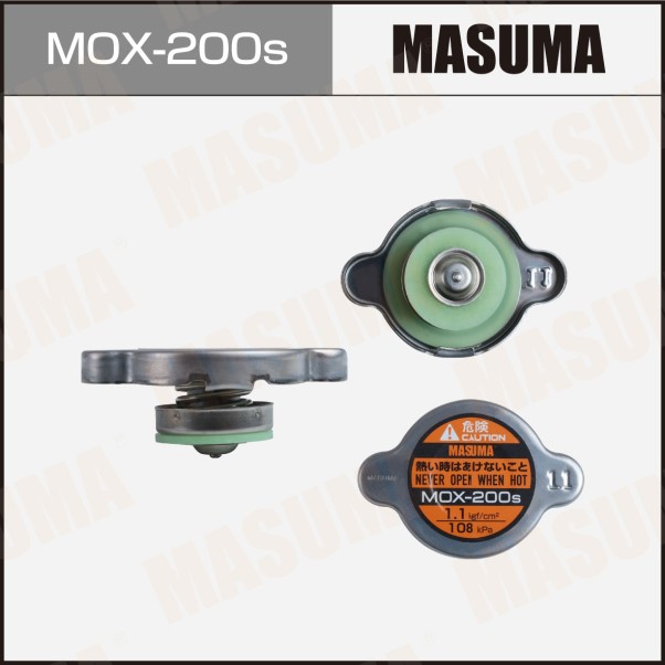 Крышка радиатора Toyota Mitsubishi Mazda Honda (силиконовая прокладка) 1.1 kg cm2