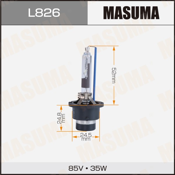Лампа ксенон D2R 6000K 12V 35W