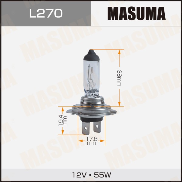 Лампа H7 12V 55W Px26d