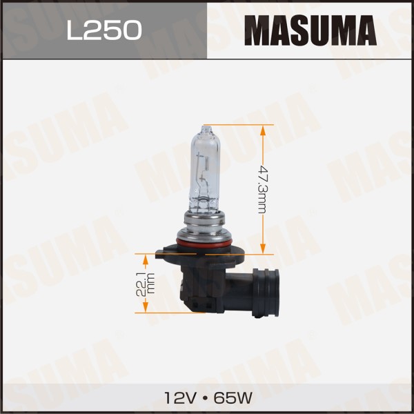 Лампа HB3 12V 65W P20d (9005)