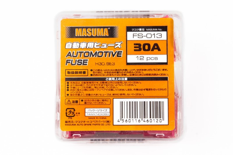 Предохранители тип  M  30А (для иномар.машин)