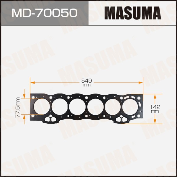 Прокладка ГБЦ Toyota Mark2 Chaser Cresta