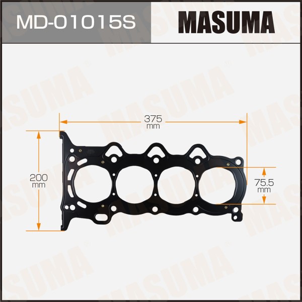 Прокладка ГБЦ Toyota Yaris 1.3/1.5 16V