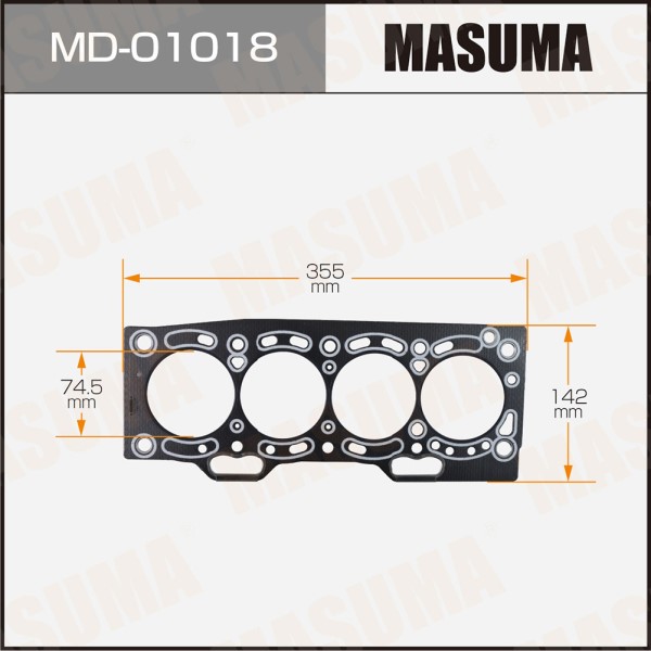 Прокладка ГБЦ Toyota Corolla E10