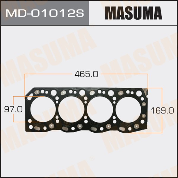 Прокладка ГБЦ Toyota Hi-Ace Hi-Lux Land Cruiser 2.8D 3L 88)