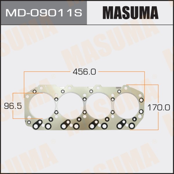 Прокладка ГБЦ Isuzu 4JG2