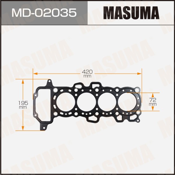 Прокладка ГБЦ Nissan March