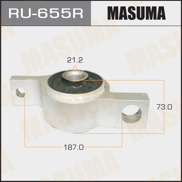 Сайлентблок перед. рычага Toyota Crown Mark X Lexus IS250/350 задн. прав. (с кроншт.)