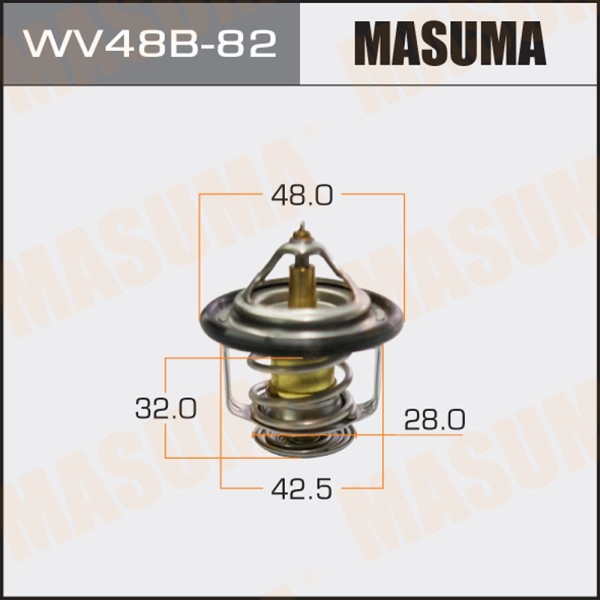 Термостат Toyota Corolla E11 Nissan Almera 82C (элемент)