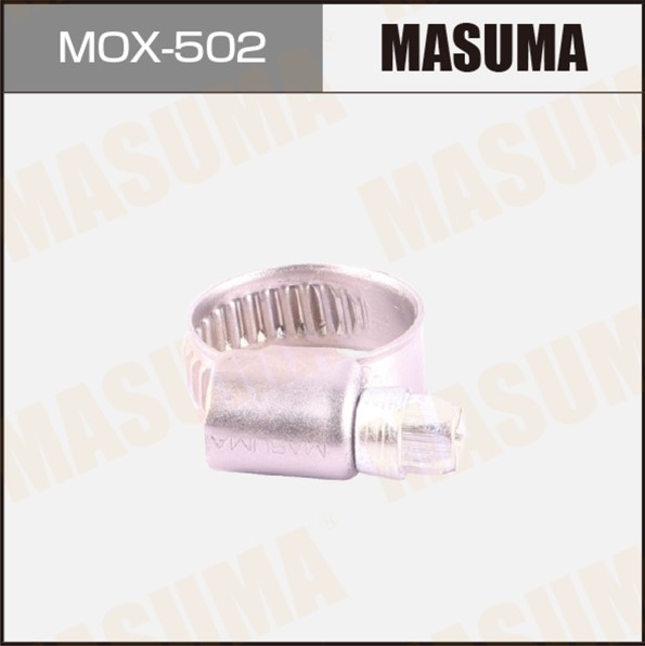 Хомут червячный 12-18mm / H-9mm (нержавеющая сталь)
