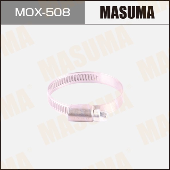 Хомут червячный 35-50mm / H-9mm (нержавеющая сталь)
