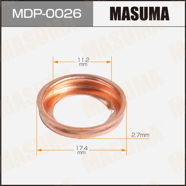 Шайба сливной пробки Nissan Mazda Suzuki 11.2x17.4x2.7
