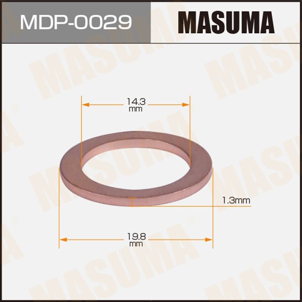 Шайба сливной пробки Suzuki Volkswagen 14.3x19x1.3