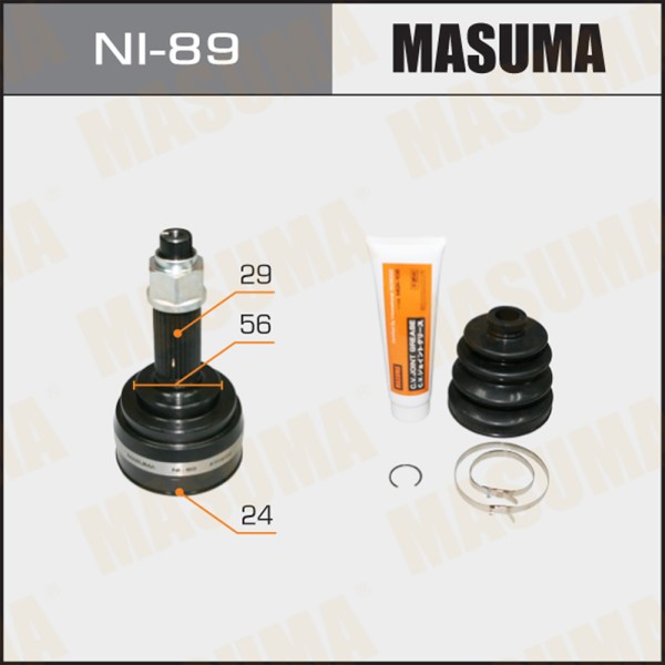 ШРУС NissanTeana наружн. 24/29 шл.