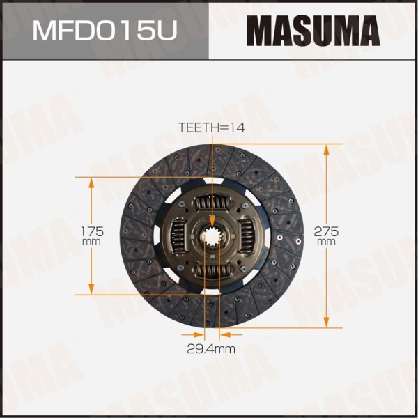 Диск сцепления Mitsubishi Fuso Canter