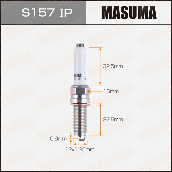 Свечи MASUMA LDK8RTBIP / Changan CS55 (17-) Uni-V (22-) CS35 (18-) /IRIDIUM+PLATINUM