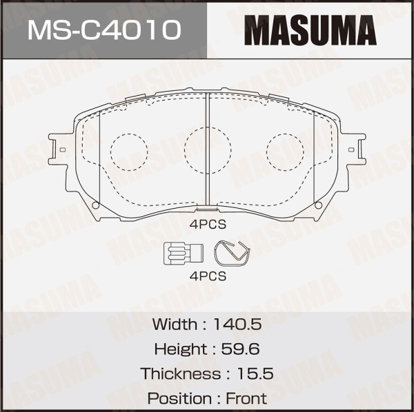 Колодка торм. Mazda 6 перед.