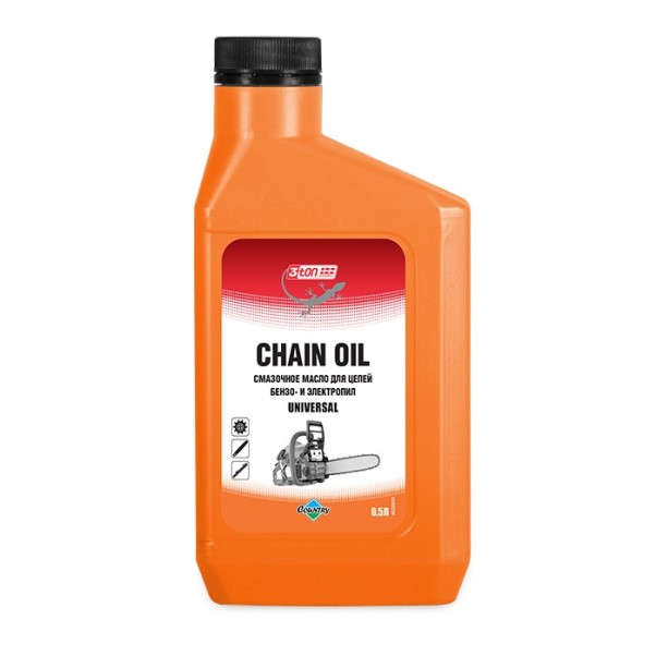Масло цепное 3Ton CHAIN OIL (0,5л.) минеральное (для цепей бензо и электропил)