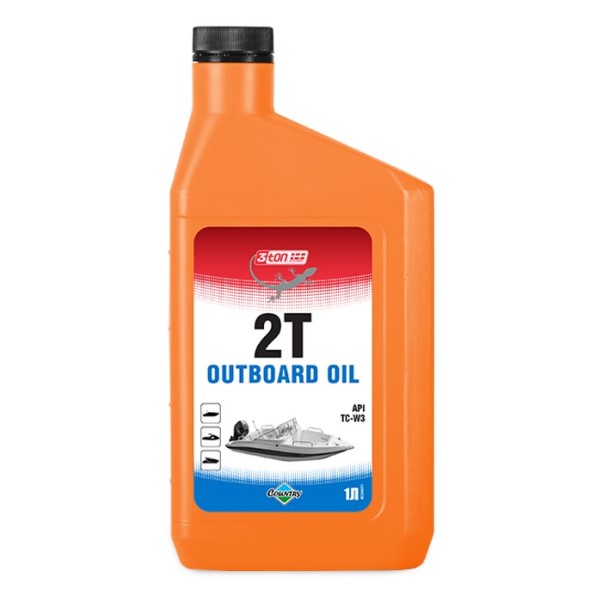 СпецМасло 3Ton 2Т Outboard Oil TC-W3 (1л.) минеральное