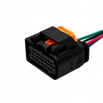 Разъем 18016001 (10pin) 4 контакта к дневным ходовым огням (ДХО) для Geely; фарам для Citroen, Peugeot
