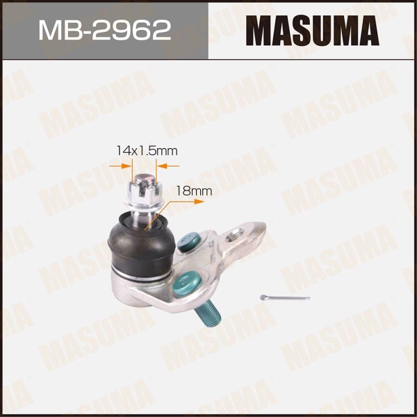 Шаровая опора Toyota Corolla (E100-120) 1.3-2.0D Rav4 II 1.8-2.0D Lifan X60