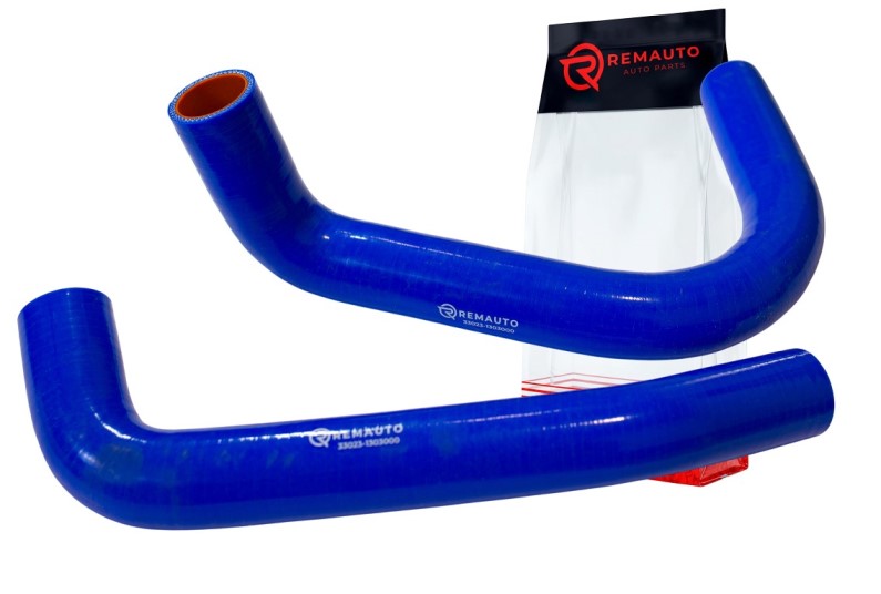 Патрубок радиат. /Г-3302 Бизнес дв. EvoTech 2.7/ (2 шт) силикон
