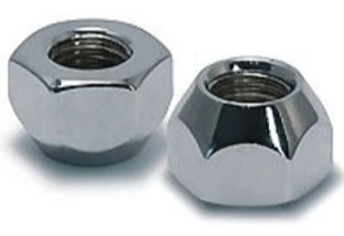 Гайка колеса M12*1,25*17 Цинк Конус, откр., ключ 21мм