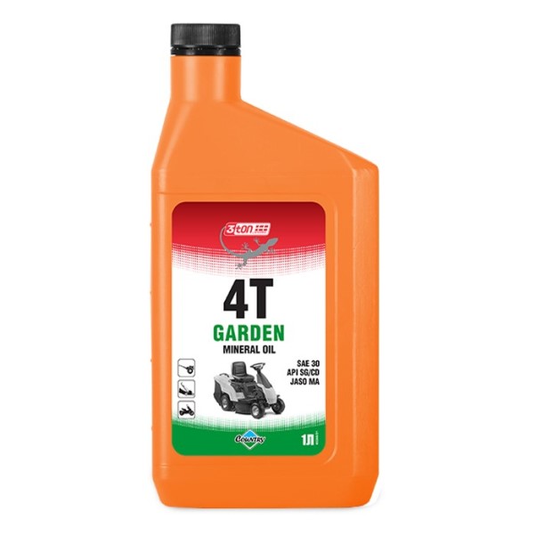 СпецМасло 3Ton 4Т Gaden SAE 30 SG/CF (1л.) полусинтетическое