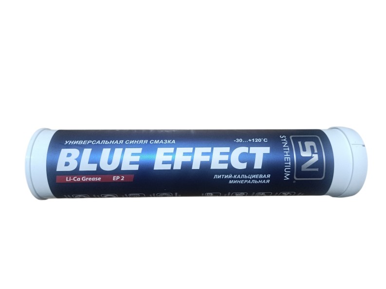 Смазка литиевая 400 гр BLUE EFFECT /картридж/ синяя
