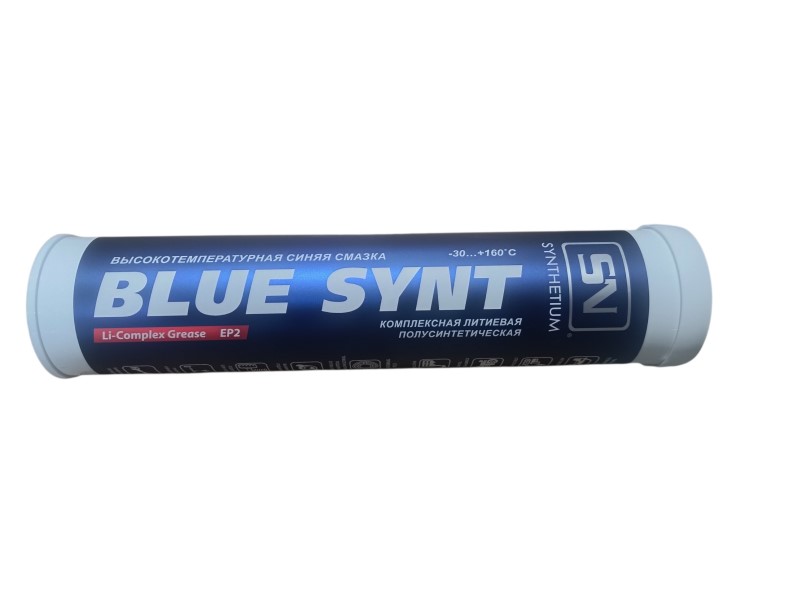 Смазка литиевая высокотемп. 400 гр BLUE SYNT /картридж/ синяя
