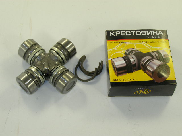 Крестовина /Г-3102, 3302, УАЗ/  (со стопорами)