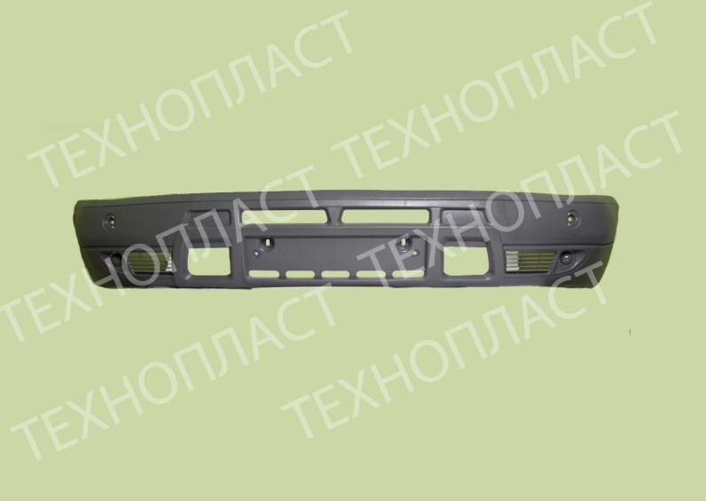 Бампер /Г-3302/ перед. н/о серый рейстайлинг