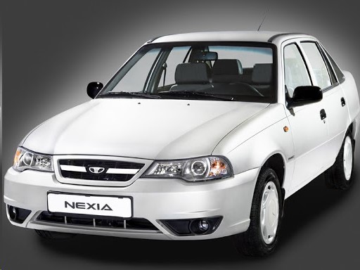 Стекло заднее Daewoo Nexia с обогревом