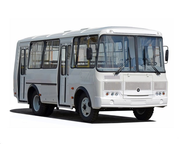 Стекло лобовое /ПАЗ-3205/ прав. бесцветн.
