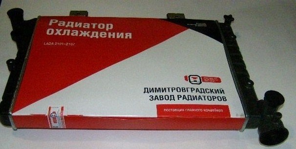 Радиатор основ. алюм. /2103-06/