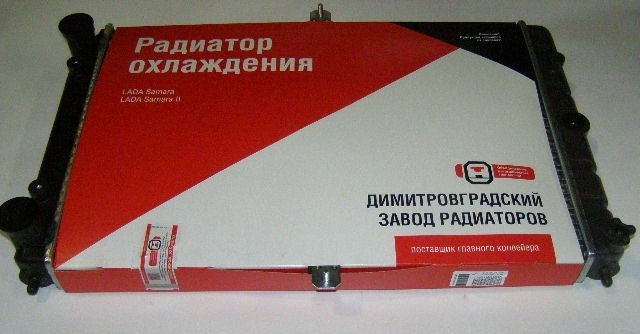 Радиатор основ. алюм. /2108-99/ карб. (21080130101282)