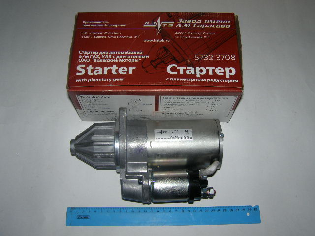Стартер /Г-3302 дв. 402, УАЗ/ 1.7 KW редук.