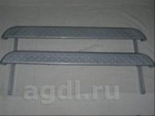 Подножки (трубы) 2123 Travel А-092 RS (Рестайлинг) (изогнутая)
