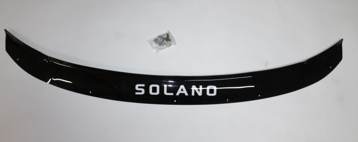 Дефлектор капота Lifan Solano I с 2009 г. еврокрепеж